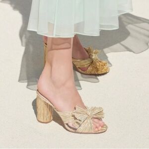 Loeffler Randall Penny Pleated Knot Mule